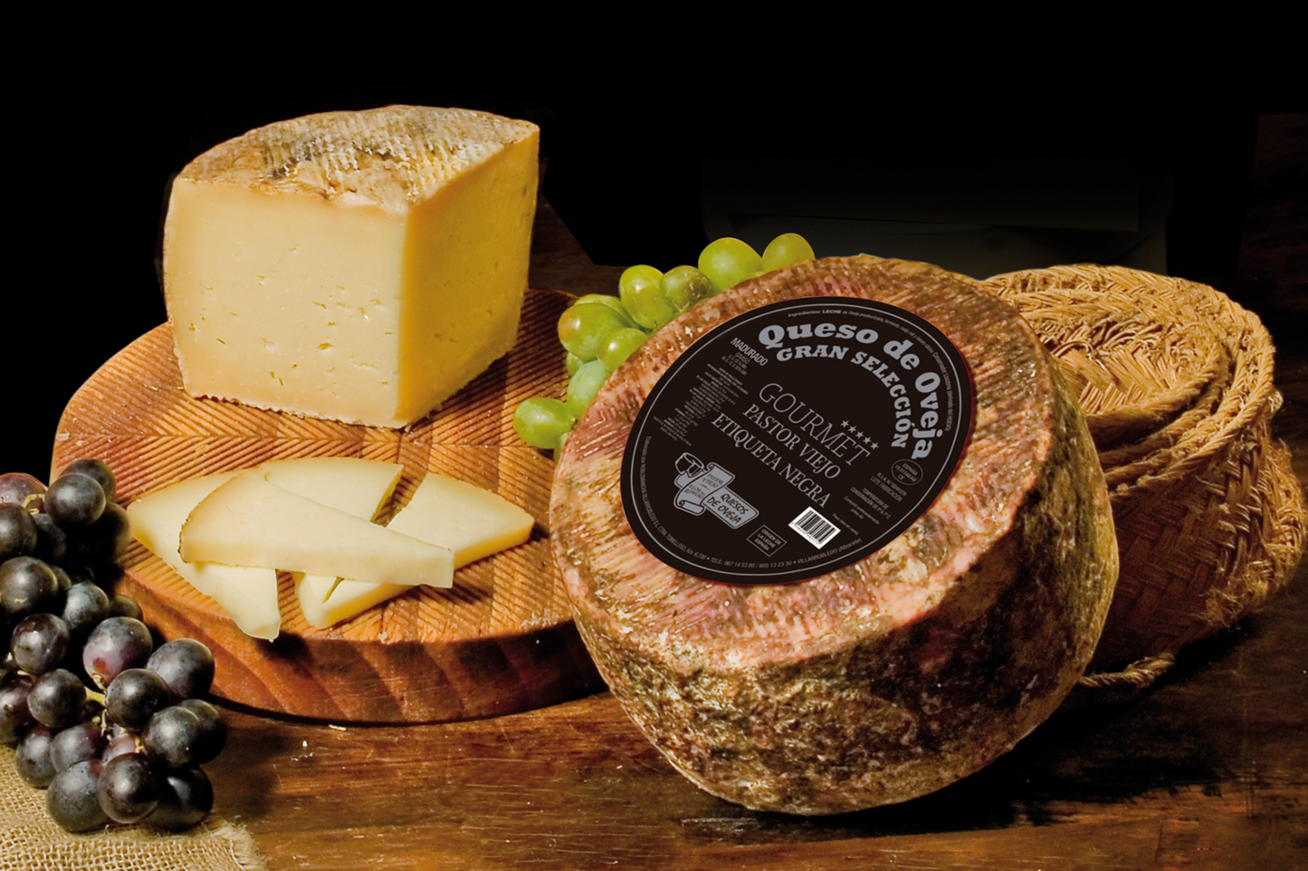 Queso Gourmet "Etiqueta Negra" 3kg.