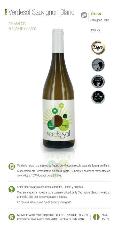 VERDESOL SAUVIGNON BLANC